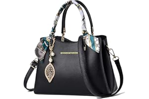 Myhozee Bolso de Mano Bugatti Mujer Piel Marca Shopper Tote Bag Perfecto Para Trabajo,Diario Vida,Navidad y Fiesta ect