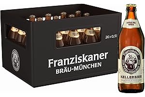 ‎FRANZISKANER Franziskaner Kellerbier Biermischgetränk Mehrweg (20 x 0.5 l)