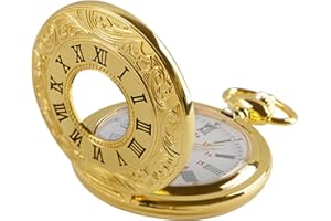 Tiong Montres de Poche et Gousset pour Hommes Dessin animé thème d'animation Montre de Poche à Quartz Pendentif Collier Souvenir Femmes Hommes Cadeau