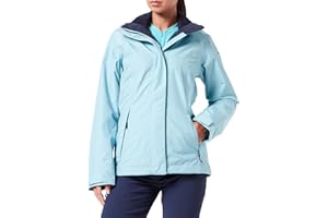 Schöffel Damen 3in1 Jacket Partinello L, wind- und wasserdichte Winterjacke mit separat verwendbarer Fleece Jacke, bequeme Regenjacke mit verstellbarer Kapuze