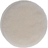 Bosch Professional 2609256049 lambswool Hood (Ø 125 mm, Hook and Loop System, Accessories for Random Orbit Sanders), White