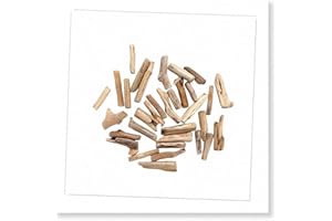 YMHAPP 20 Pcs Wood Natural Driftwood Pieces, Driftwood Pieces for Crafts Frames Wreath Surf Art Beach Decor