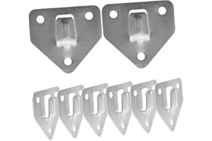 Homoyoyo 8piezas Soporte De Pared Para Extintor De Incendios Gancho Metálico Duradero Para Montaje Pared Fácil Instalación Y Uso Seguro