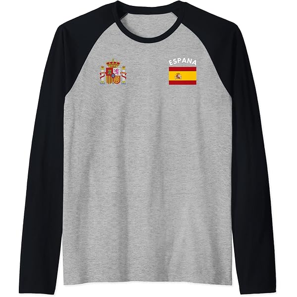 T-shirt Football Espagne Drapeau - Maillot Rétro Pour Femme - Coton 100% - Supporters Euro - Tournois Internationaux