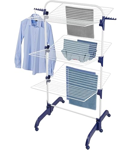 TOP CASA Séchoir De Porte 11m D'Étendage - Idéal Pour Appartements Et Douches, Taille Unique