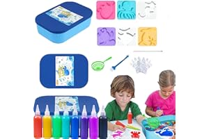 Aszaui Aqua Gelz Creative Set,Magic Water Elf,Aquagelz 3D Creative Set de Mágicos de Geles de Océano para Niños,Manualidades, Juego Educativos Niños