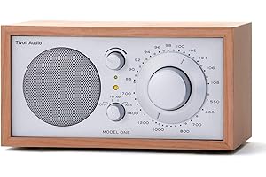 Tivoli Audio Model ONE AM/FM-Radio mit analogem Tuner, Kirsche/Silber