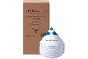 SuperFilter 300 pièces, filtre jetable, résine d'imprimante 3D et filtre à peinture, Fabriqué en Corée par 3DMaterials