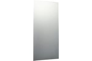 W WATERSTONE MIRRORS & FRAMES Waterstone ® Plain Frameless Glass Mirror No Fittings Included (90 x 45cm Rectangle)