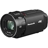 Panasonic HC-VX3E-K 4K video kamera, 4K video (25p), 25 mm -F1.8 geniş a&ccedil;ılı objektif, 24x optik zoom, Hybrid OIS+, HDR, zoom