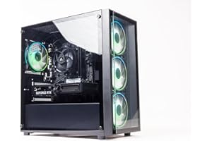 GTR Gaming PC | Ryzen 7 5700X | RTX 5060 | 16GB 3600MHz RAM | 1TB NVMe SSD | 600W 80+ Bronze PSU | ARGB Glass Case | Windows 11 | WiFi & Bluetooth