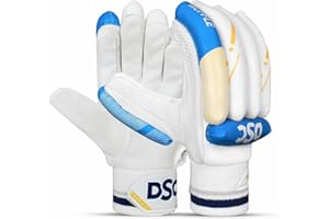 DSC Condor Ruffle Cricket Batting Gloves | Multicolor | Size: Mens | For Right-Hand Batsman