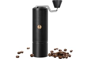 TIMEMORE Molinillo de Café Manual Premium con Fresa Cónica de Acero Inoxidable de 42mm, Molinillo de Café Manual con Ajuste de Alta Precisión, Molinillo de Café Manual para Prensa Francesa - Xlite