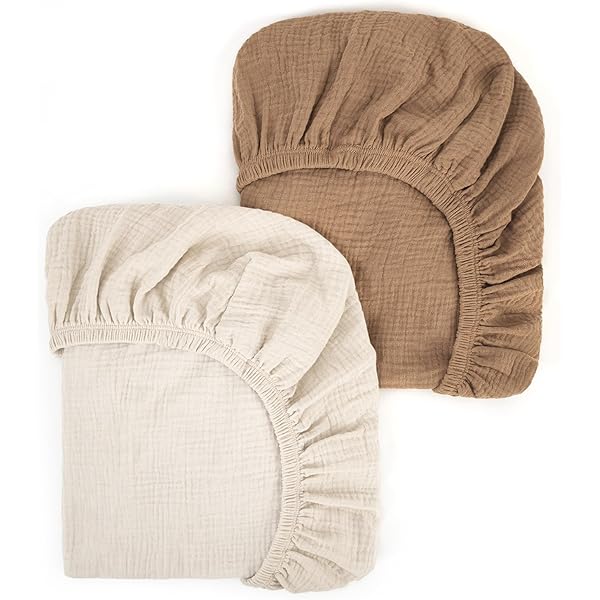 Meyco Baby Wickelauflagenbezug Frottee Soft Sand 85x75cm - Weich & Saugstark