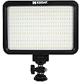 KODAK V348 LED Video Light Without Battery & Charger|Adjustable Color Temperature 3200K-5600K|More Than 90 CRI LED for True Colors|SMD Led for Bright Light|Heat Protection|Battery Power Indicator