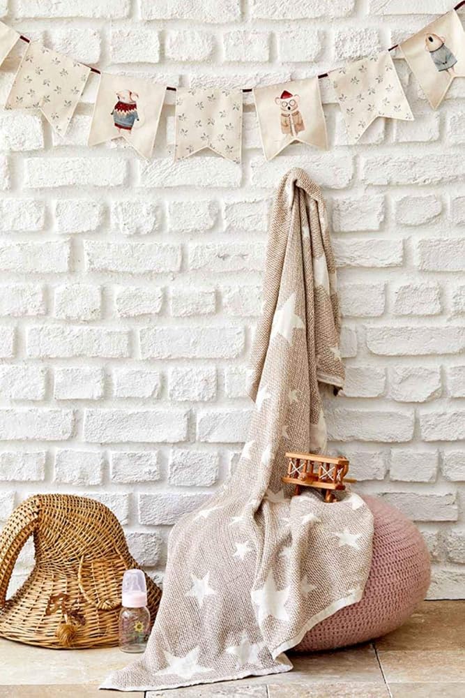 Karaca Home Baby Star Bej Bebek Pikesi 80X120