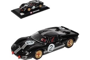 IXO Ford GT Mkii Mk ii 2 Gt40 40 Schwarz Usa 1/43 Del Prado Modellauto Modell Auto Sonderangebot