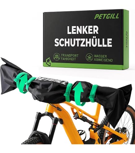 Fahrradlenker-Regenschutz, wasserdicht, Fahrradlenker-Schutzhülle, Regenschutz, einfach zu befestigen und zu falten, Staubschutz, Regenschutz, staubdicht Sport & Freizeit