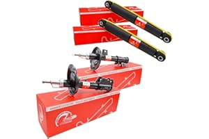 SMC KIT 4 AMMORTIZZATORI SPEED ANTERIORI E POSTERIORI PER FIAT 500 DAL 2007 TUTTI I MODELLI