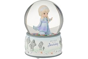 Precious Moments 203162 Disney Frozen 2 Believe in The Journey Elsa Resin/Glass Musical Snow Globe