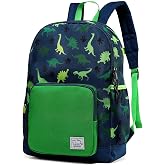 VASCHY Children's Backpack 5-8 Years 11.5 L Water Resistant For Primary | Children's School Backpack with Chest Zipper, Side