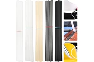 YOUNGSAY 100 Pezzi Bacchette Plastica per Saldatura, 200mm Stecche Plastica Saldatura Aste ABS/PP/PVC/PE, Bacchette per Saldatura Plastica, Per la Riparazione di Saldature di Plastica (4 Colori)