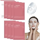 Bio Collagen Real Deep Mask, 8 Pieces Collagen Mask, Bio Collagen Deep Moisturizing Mask, Moisturizing, Anti-Wrinkle, Reduce