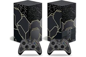 LEEWEE Housse Protection Vinyle Console pour Xbox Series X Skins Wrap Sticker avec Deux Autocollants Contrôleur sans Fil Gratuits(75864) Enveloppement D'autocollant (Color : 1)