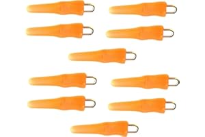 GLOBE FISHING Kit 10 Attacchi Rapidi Inox per Piombo Surfcasting Bolentino Lancio Tecnico