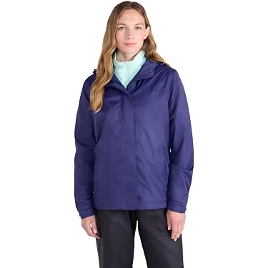 Veste Femme Imperméable Légère Avec Capuche – Style Sport Montagne, Coupe-vent, Idéale Randonnée Automne Hiver
