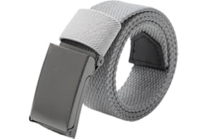 Coubeau Kindergürtel Jungen - Schuluniform-Cotton-Gürtel Verstellbarer Schnallengürtel für Kinder von 3-15 Jahren