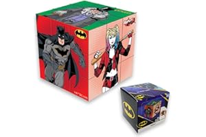 ‎#SBABAM #sbabam DC Play Cube Batman Edition - Magic Face Changing Cube mit Batman, Joker, Robin, Penguin, Harley Queen und Two Face - Superhelden- und Schurken-Stresswürfel, Spiele für Kinder und Erwachsene