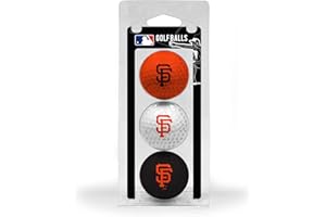 Team Golf 96905 Oakland Athletics-Juego de 3 Pelotas de Golf, Unisex