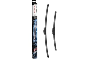 Bosch Aerotwin AR604S - Limpiaparabrisas, negro (2 unidades, 600 mm y 450 mm)