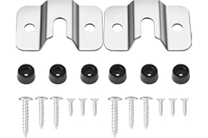 flintronic Support Mural pour Cible de Fléchettes, Quincaillerie pour Support Jeu Fléchettes avec Tampons et vis, Kit de Support de Cible de Fléchettes, pour Tir à l'arc, Dispositif de Fléchettes