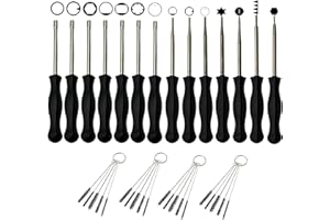 YGQ Kit d'outils de réglage de carburateur 14 pièces pour tronçonneuse STHIL Ryobi Husqvarna Echo Poulan Homelite Weed Eater Wacker Tondeuse souffleur de feuilles Tondeuse à gazon