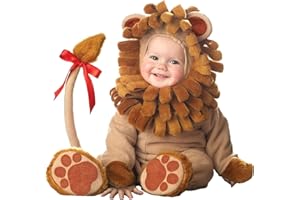 QIYUANT Disfraz Niño Disfraces de Animales Carnaval Fiesta Fotografía Bebé Ropa Mono con Capucha y Forro para Niños Niñas Bebé 0-3 Años