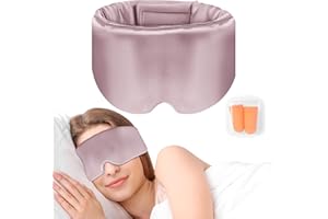 KULAMO Antifaz para Dormir Seda, Sleep Mask Ajustable, Seda de Morera para Dormir con Banda Ajustable para Hombres y Mujeres, Antifaz para Dormir Suave Y CóModo, Máscara de Ojos Transpirable y Cómoda