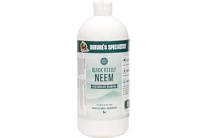 Nature's Specialties Quick Relief Neem Dog Shampoo - Medicated Dog Shampoo for Itchy Skin - Sensitive Dog Shampoo - Deep Cleans & Restores Coat - Moisturises Dry Itchy Skin for Pets, 946ml