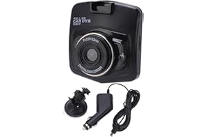 FOCKETY Dash Dashcam dla samochodów, rejestrator kamery Full HD 1080P, kamera samochodowa o szerokim kącie 170 ° z noktowizorem, czujnik G, nagrywanie w pętli, obsługa maks. 32 GB