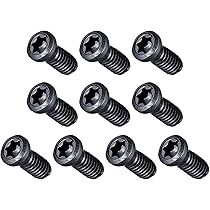 Viti A Testa Bombata Torx M5 - Set 100 Pz Acciaio 10.9 Nero Con Chiave T25 - Foto 6