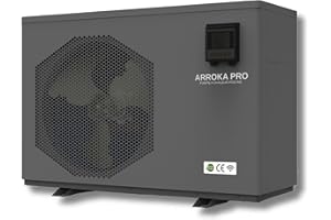 ByPiscine - Pompe à Chaleur Piscine - jusqu'à 60 m3, R32, COP > 6, réversible, WiFi, modèle Arroka Pro 50