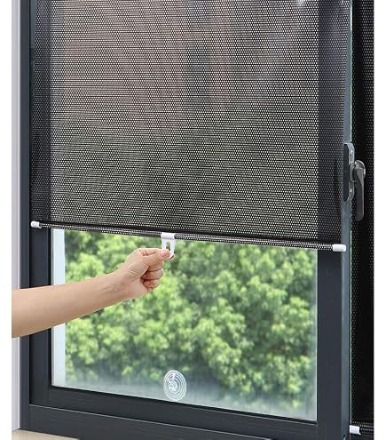 Tenda Plissettata Su Misura, 60 X 180 Cm Autoadesive, In Tessuto Non Tessuto, Tende Avvolgibili Oscurante Parti Per Il Montaggio Incluse, Per Finestra - 10