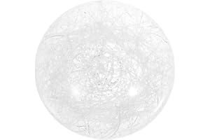 DIYEAH Remplacement de Lampe Globe en Verre G9 Lampe Boule Ronde Lustre Plafonnier Abat-Jour Sphère pour Luminaire Pendentif Lumière Appliques Murales