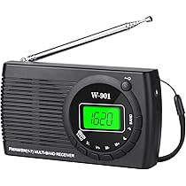 Radio Portatile AM/FM/SW Ricaricabile - Con Altoparlante 5W Per Esterno E Emergenza - Foto 2