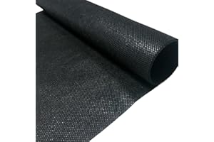 ASOENTIWOX Unkrautvlies Gartenvlies (1m X 10M) Unkrautfolie Wasserdurchlässig, Eißfestes Drainagevlies, Gegen Unkraut Vlies Garten, Wiederverwendbarer Unkrautresistenter Stoff