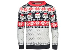 Xact Boys/Kids Novelty Festive Christmas Jumper (Ages 4-12), Crew Neck, Fun Seasonal Design