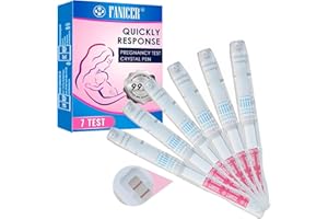 DIVIDERMY 2 Pezzi Test di Gravidanza, Easy Home Test, Pregnancy Test, Rapido e Accurato, Confezionati Singolarmente, Rilevamento rapido in 3-5 minuti, Rosa