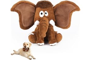 VERLA Squeaky Dog Toys Durable Plush Dog Toy with Crinkle Paper Stuffed Dog Chew Toys Dog Toys Indestructible Interactive Dog Teething Toys Tug of War Dog Toys for Small Medium Breed Dogs - Birthday Gift