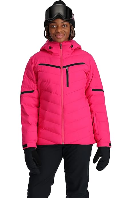 Ski Jacket Amazon Spyder Jacket Spyder Women's Amour Real Fur